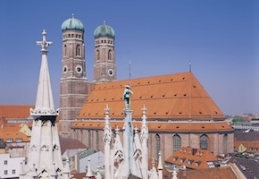 La tour de la cathédrale de Munich